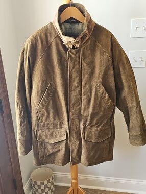 Men's Winlit Suede Coat